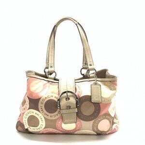 Coach Ashley Snaphead Soho Sateen Handbag Purse